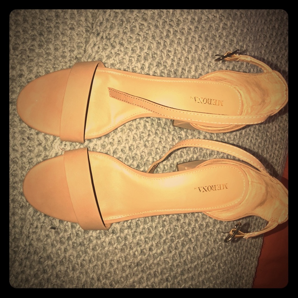 Merona Nude Heels
